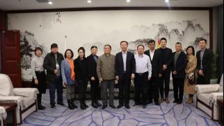 中国建设文化艺术协会到访bv伟德国际1946